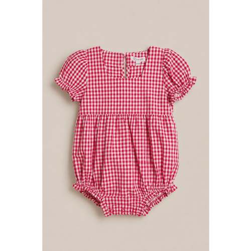 Baby Jessie Romper in Red Gingham