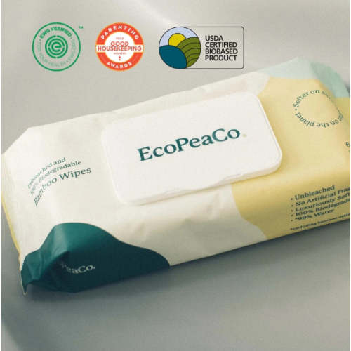 Box of Unbleached Bamboo Baby Wipes – EcoPeaCo. Canada – Eco Pea Co. Canada