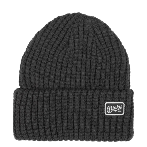 Kids Beanie Waffle Charcoal