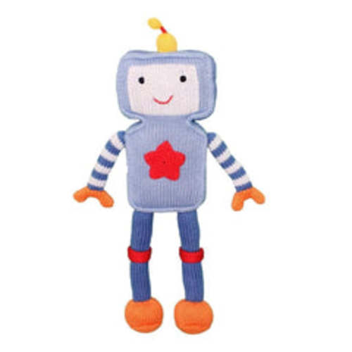 Riley the Robot Knit Doll