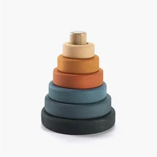 Wooden Mini Ring Stacker
