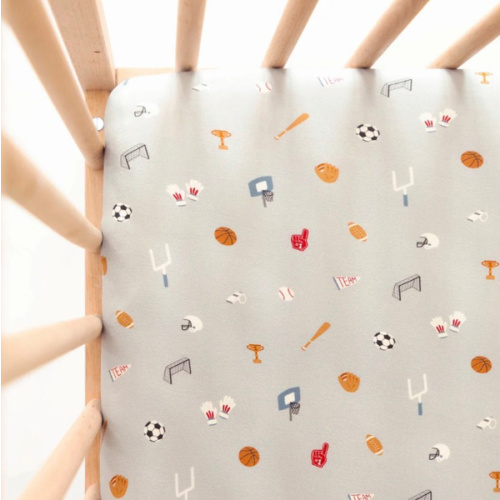 Sports Zone Crib Sheet – Brave Little Ones