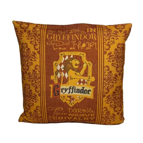 Harry Potter Gryffindor Throw Pillow Square Hogwarts Room Decor Hard to Find