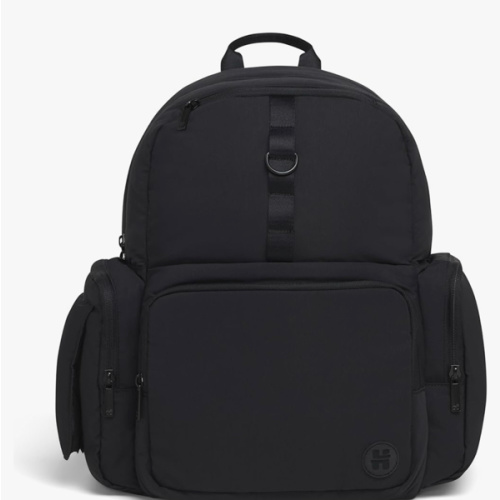 HUGGIES Unisex-adult Day Pack Diaper Backpack, Black/Solid, One Size