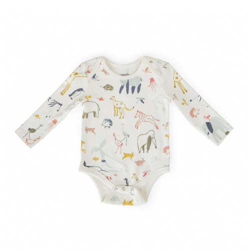 Lap Shoulder One-Piece - Into The Wild 0-3M