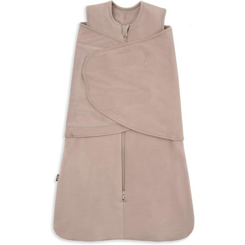 HALO SleepSack SuperSoft Swaddle, Cozy Bamboo Viscose, 3-Way Adjustable Swaddle, 2 Way Zipper, 2 TOG