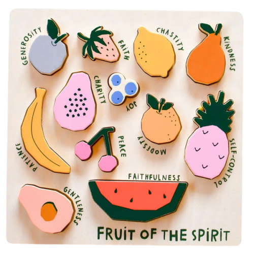 Fruit Of The Spirit Wooden Puzzle