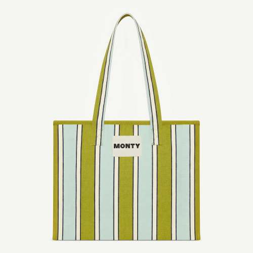 Medium Organic Cotton - Lagoon & Moss