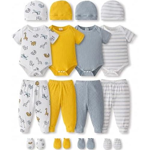 Baby Boy Girl Clothes Preemie Newborn Must Have Infant Essentials Outfits 20 Piece Clothing 0-18 Months