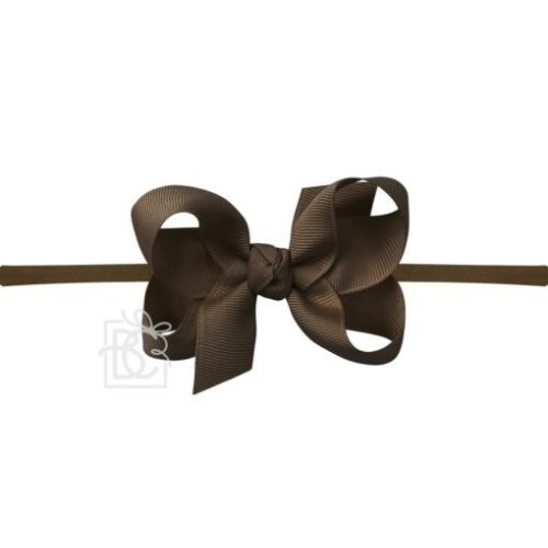 Nylon Headband Bows with Grosgrain Bow - Shop Now!