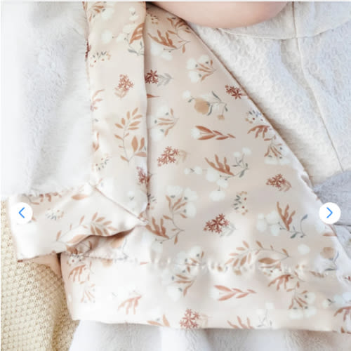 Soft Satin Back Baby Blanket | Saranoni Comfort | Saranoni