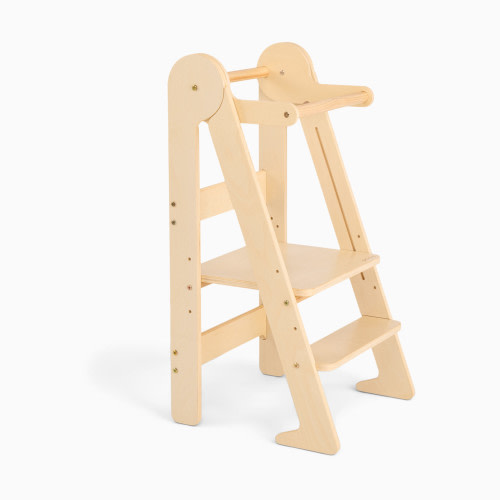 Piccalio Mini Chef Foldable Toddler Tower - Natural