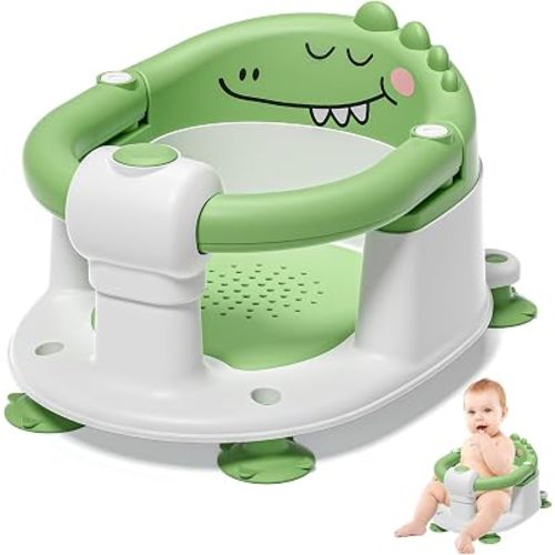 Baby Bath Seat for Babies 5 Months & Up, Baby Bath Chair for Sitting Up