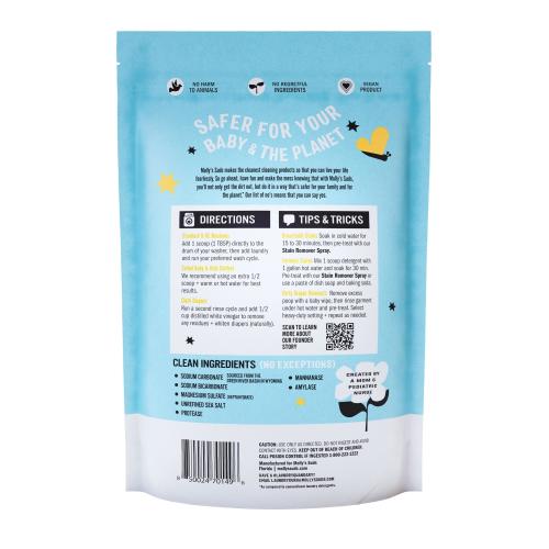 Molly's Suds Baby Laundry Powder, Unscented, 120 Loads, 79 oz.