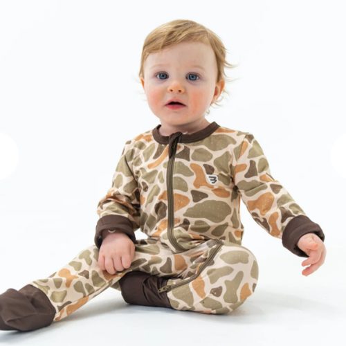 Baby Zip Up - Venado Camo – BURLEBO