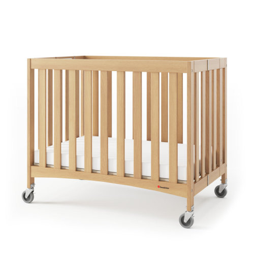Foundations Travel Sleeper Mini Portable Folding Crib with Mattress | Wayfair