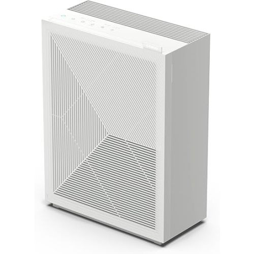 COWAY Air Purifiers for Home Bedroom up to 1,035ft² with Washable Filter, Ordor Filter, & HEPA Filter for Smoke, Pollen, Dander, with Air Quality Monitor, Auto Mode, 3yr Warranty, 160, White