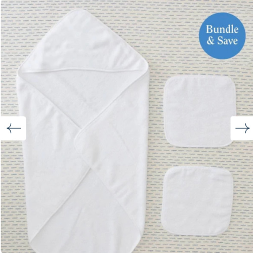Baby Bath Bundle (3 pieces) | Weezie Towels
