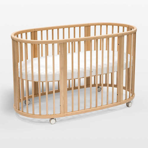 Stokke ® Sleepi ™ Natural Wood Convertible Baby Bed