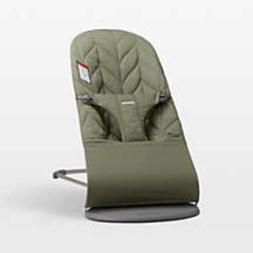 BABYBJÖRN Bouncer Bliss Petal Quilt Dark Green Baby Bouncer Chair