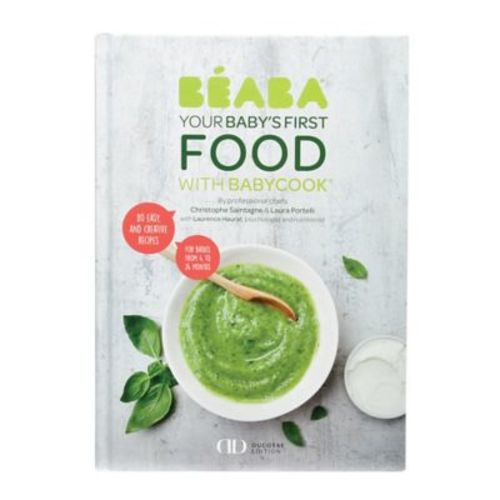 BEABA Cookbook: Baby’s First Foods with Babycook® Alain Ducasse Edition - GREY - BOOK