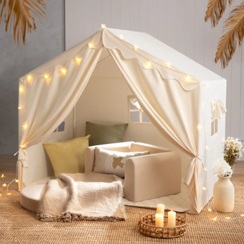 Tiny Land® Kids Tent – Large Cozy Tent with Star Lights & Reviews | Wayfair