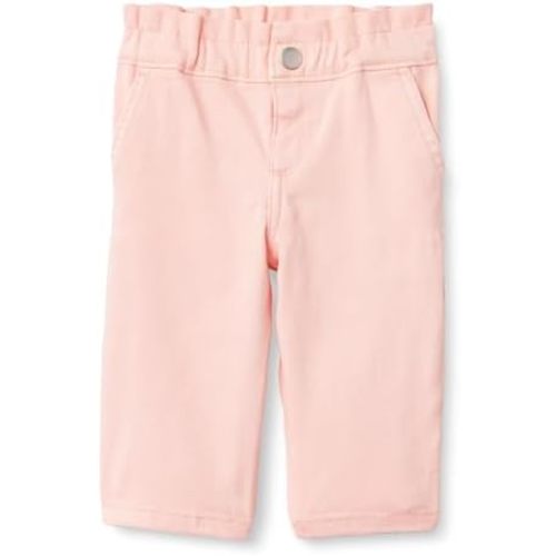 Amazon Essentials x Sofia Grainge Toddlers and Baby Girls' Straight Leg Jean with Ruffle