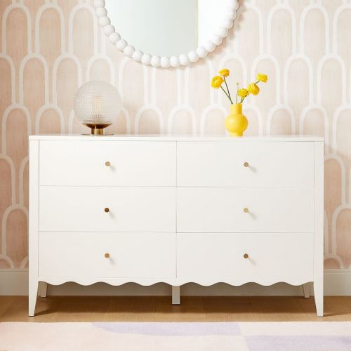 Kids Daisy 6-Drawer Dresser (55")