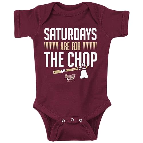 Smack Apparel Saturdays Onesie for FL ST College Fans (NB-18M)