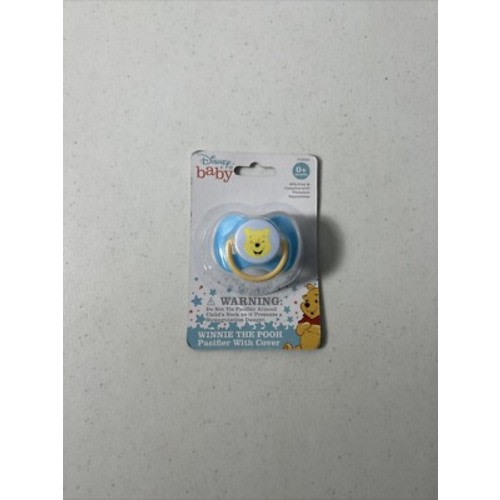 Disney Baby Winnie The Pooh Pacifier With Cover New