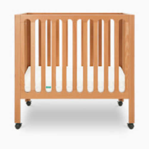Newton Baby Galileo Mini Crib & Newton Mini Crib Mattress - Chestnut