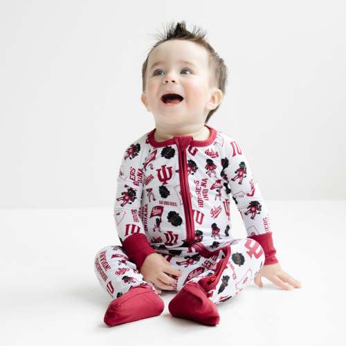 Indiana One-Piece: Cozy Bamboo Zippered Outfit for Fans