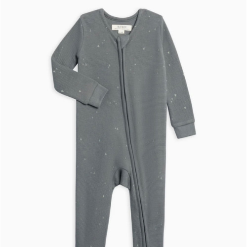 Lane Waffle Knit Zipper Sleeper