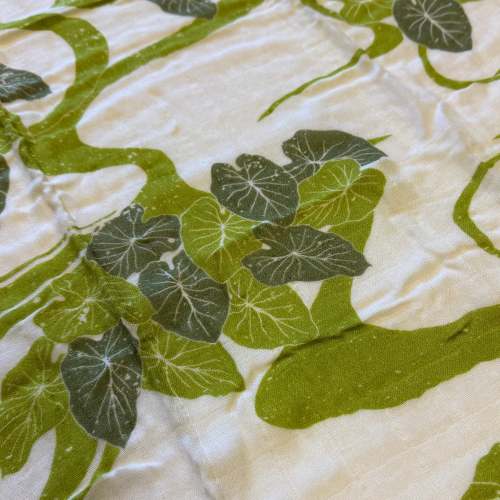 Hawaiian Bamboo Swaddle — Loʻi Ao Print | The Keiki Dept