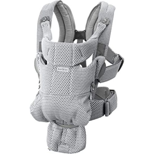 BabyBjörn Baby Carrier Free, 3D mesh, Gray
