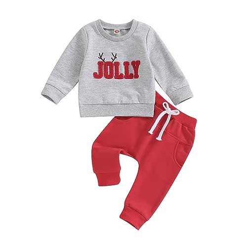 FIOMVA Toddler Baby Girl Boy Thanksgiving Outfits 3 6 9 12 18 24Month 2t 3t 4t 5t Sweatshirt Top+Pant Turkey Clothes Set