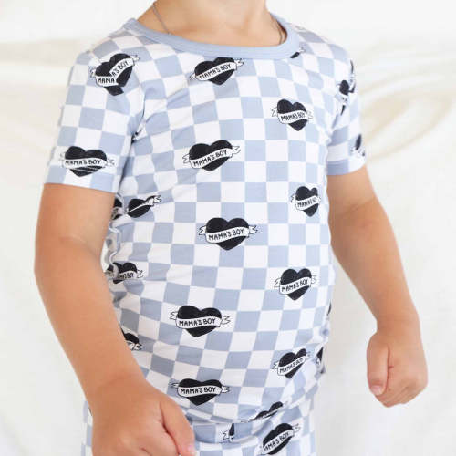Mama's Boy Two Piece Pajama Set