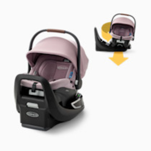 Graco SnugRide Turn & Slide Rotating Infant Car Seat - Mulberry
