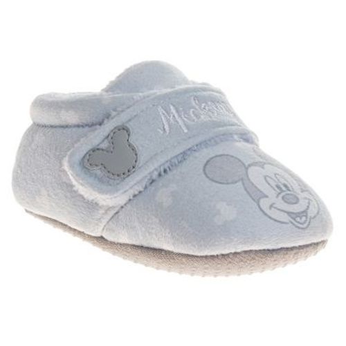 Disney Mickey Mouse Baby Boys' Bootie Shoe. (Infant)Light Blue, Size: 4
