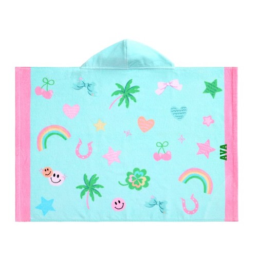 Stoney Clover Lane Baby Beach Hooded Towel UPF 50+