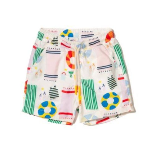 Boys' UPF 50+ Recycled Fishing Net Swim Trunk - Baby