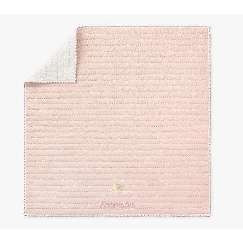 Animal Pickstitch Organic Baby Blanket