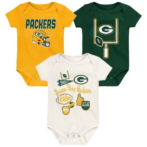 Green Bay Packers Newborn Littlest Player Creeper Set at The Packers Pro Shop