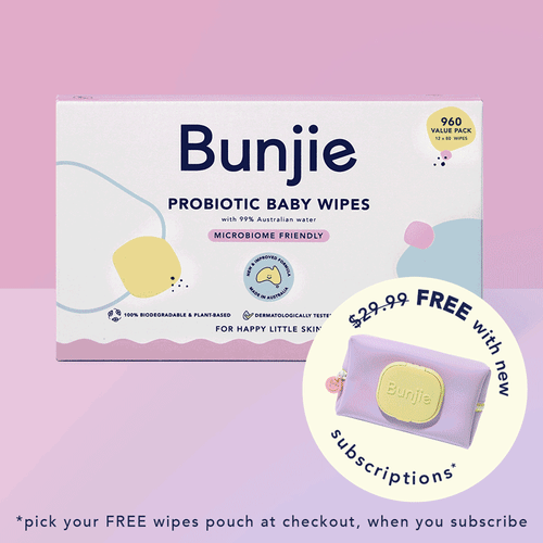12 x 80 Pack of Probiotic Baby Wipes