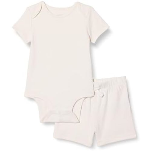 Amazon Essentials unisex-baby Bodysuit and Short Set