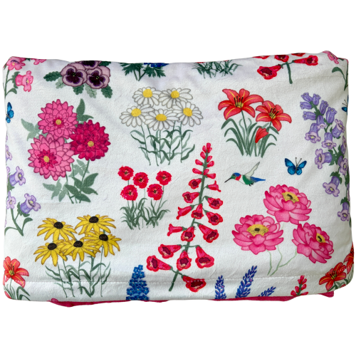 Couverture de bébé : Jardin de fleurs de campagne – Tipou bébé