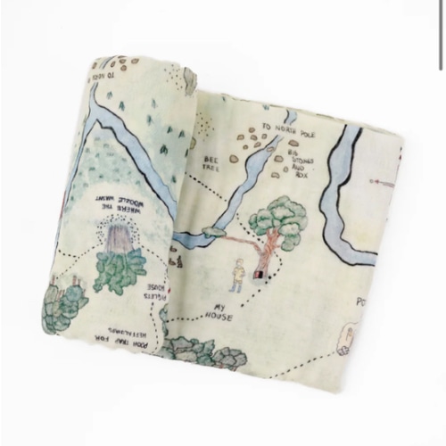 Hundred Acre Wood Swaddle Blanket