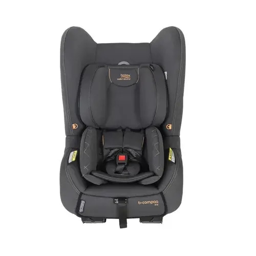 Britax Safe N Sound B-Compaq Ifix+ Car Seat Grey Opal | Baby Bunting AU