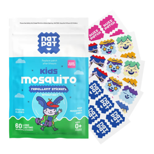 Natural Mosquito Repellent Patches for Kids