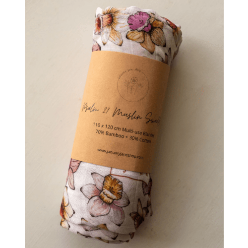 Psalm 27 Muslin Swaddles